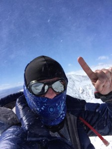 Bobby rocking 1 kidney at the top of a mountain over 14,000 feet high!